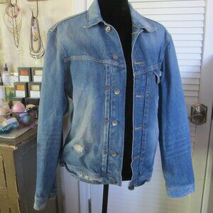 Vintage - Rare 1989- Jean Jacket - Lined - Size L